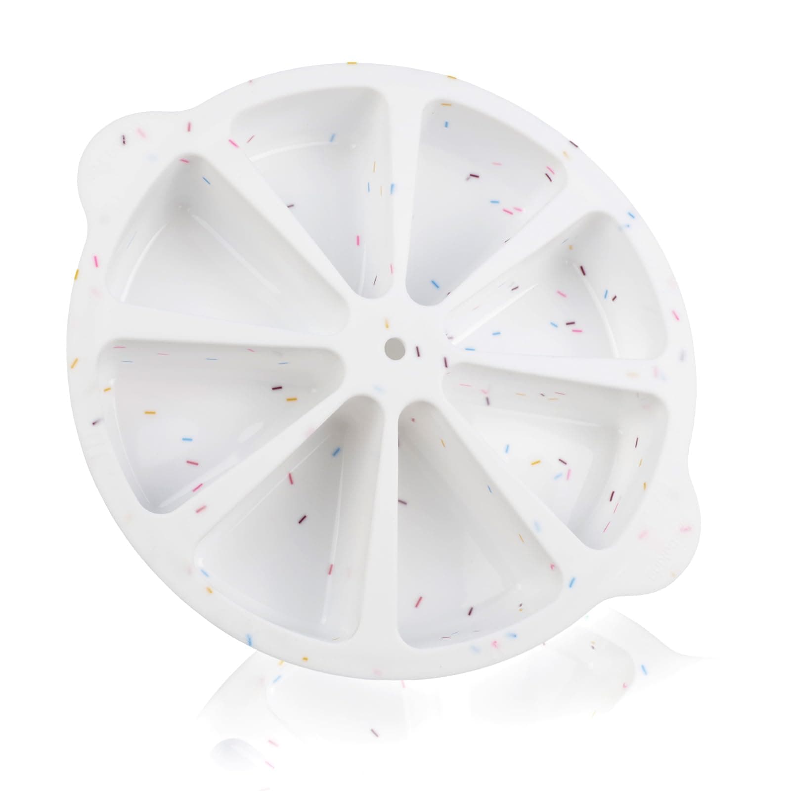 Silicone Scone Pans for Baking Wedge Pan 8-Cavity Silicone Slice Cake Mold Pie Pans for Quiche,Pizza,Brownies BPA free