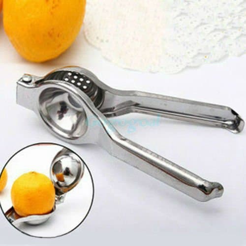 Stainless Manual Fruit Lemon Lime Squeezer Kitchen Bar Citrus Juicer Hand Press