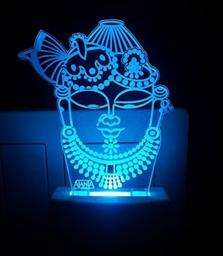 Ajanta Shreenathji Code:2066(Free Pen Stand)3D Night LAMP