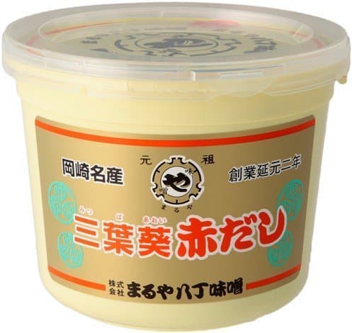 [Maruya Hatcho miso]'s a three-leaf Aoiaka