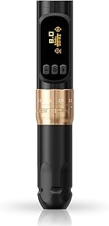 Sally 270 Rotary Tattoo Gun, Wireless Tattoo Machine with Adjustable Stroke 1300 mAh Battery 270 g.cm Torque Coreless Motor, Permanent Makeup Tattoo Pen for Eyebrow Eyeliner Lips SMP Artists