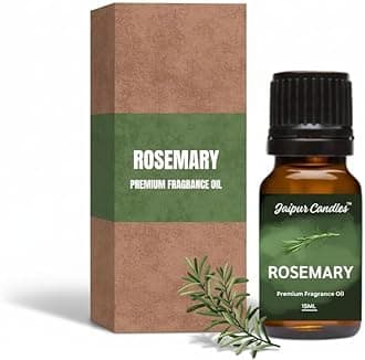 Rosemary Fragrance Oil | 15 ml | Aroma Oil for Home Fragrance | Best for Aromatherapy | Use in Diffusers, Candles, Air Fresheners (15ML, Rosemary)
