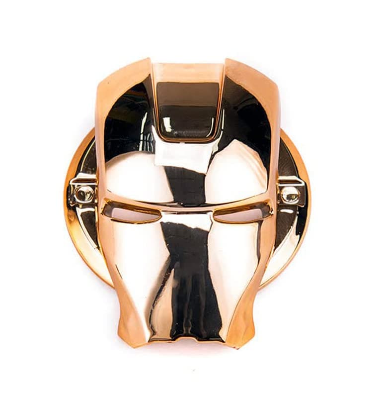 JK (ABS Golden) Car Engine Start Stop Switch Lambo Style Button Cover Decorative Auto Accessories Push Button Sticky Cover Car Interior I ron Man Compatible with P-ulse