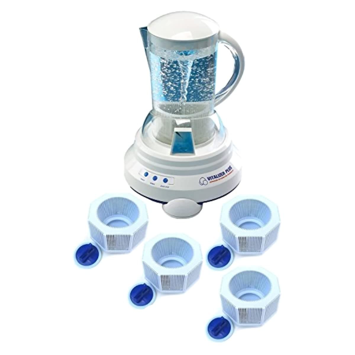 Hexagonal Oxygen Water Maker w/ 4 Mineral Cube - Alkaline Ionizer