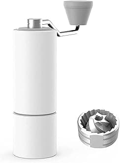 Chestnut C2 Manual Coffee Grinder Capacity 25g with CNC Stainless Steel Conical Burr, Internal Adjustable Setting, Double Bearing Positioning, French Press Coffee for Hand Grinder