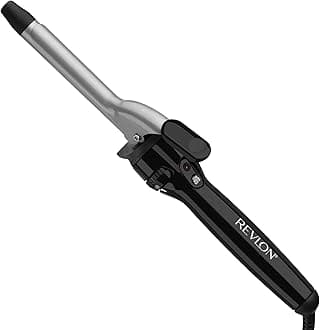 Revlon Perfect Heat Triple Ceramic Curling Iron | For Silky Smooth Tight Curls (3/4 in)