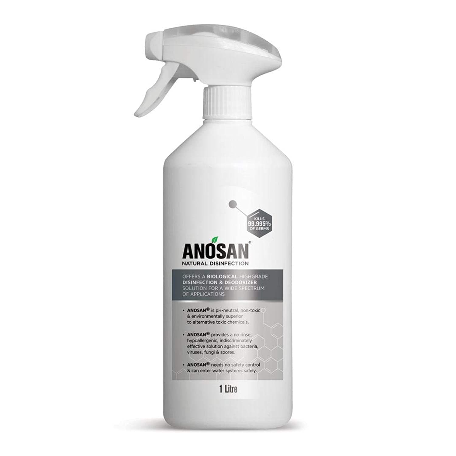 ANOSAN Natural Surface Disinfectant 1L - Ready To Use Spray