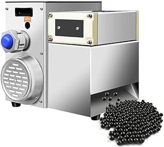 Commercial Popping Bo-ba Machine, Bo-ba Maker Machine, Popping Bo-ba Pearl Maker, Semi-Automatic Tapioca Pearl Making Machine, for Restaurants, Milk Tea Stores, Pharmaceutical Plant,6mm