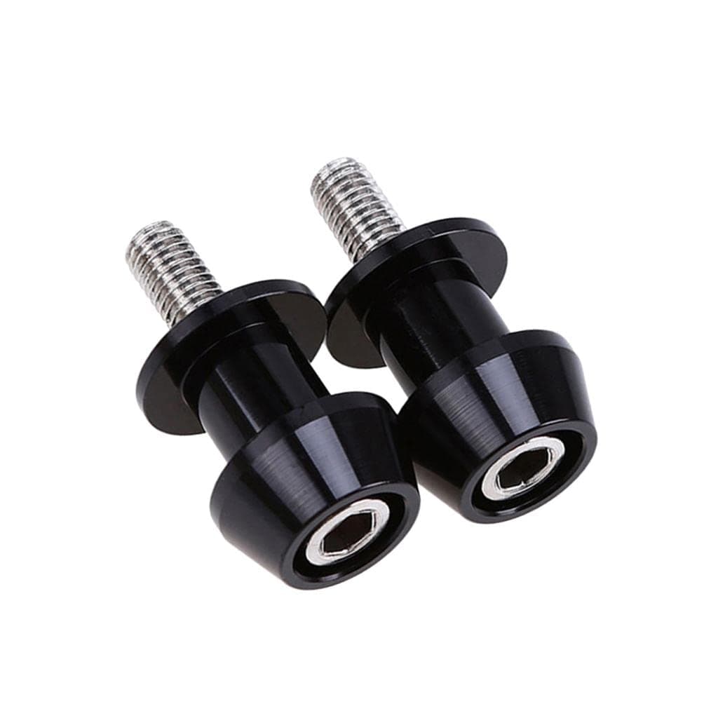 2pcs 8mm Universal Motorcycle CNC Swing Arm Slider Spools black |eBay Motors | Parts & Accessories | Motorcycle Parts | Other Motorcycle Parts
