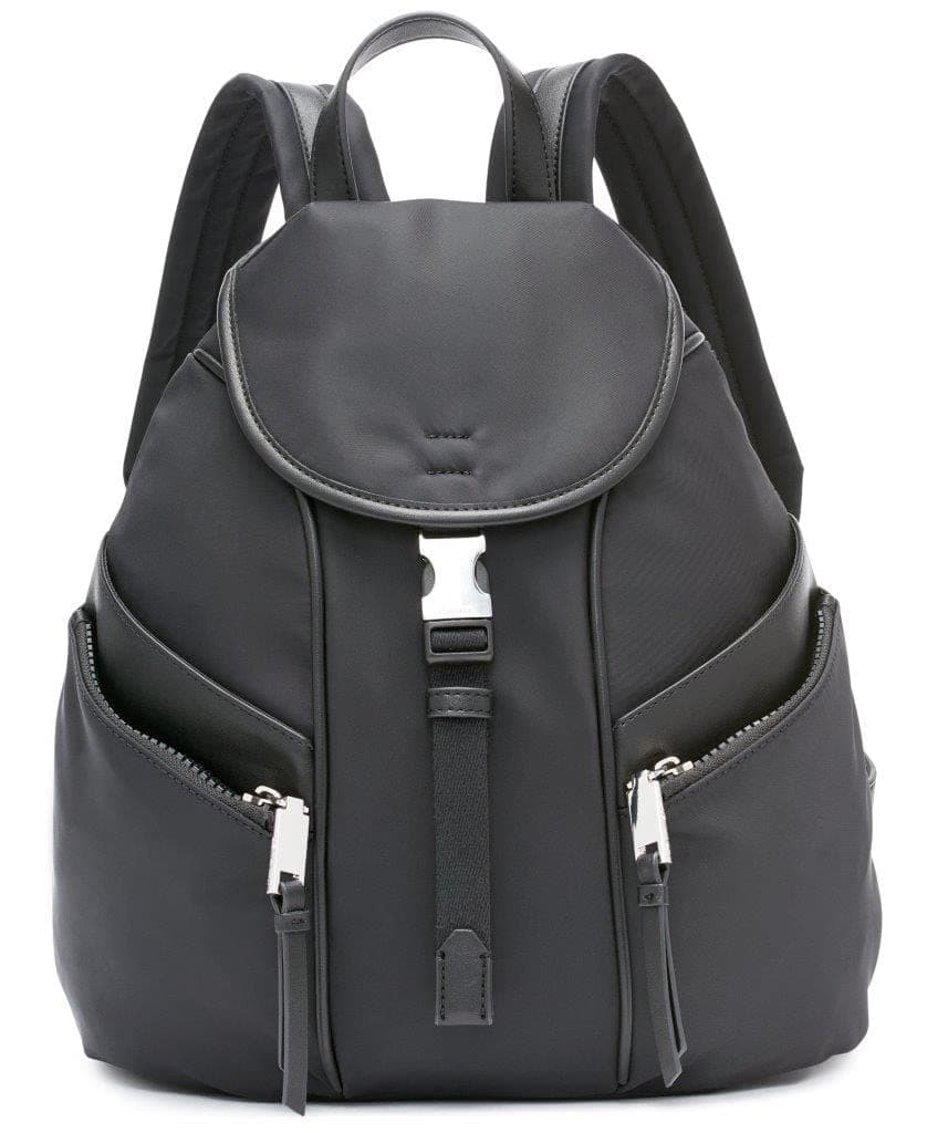 Calvin KleinShay Organizational Backpack, Black/Silver