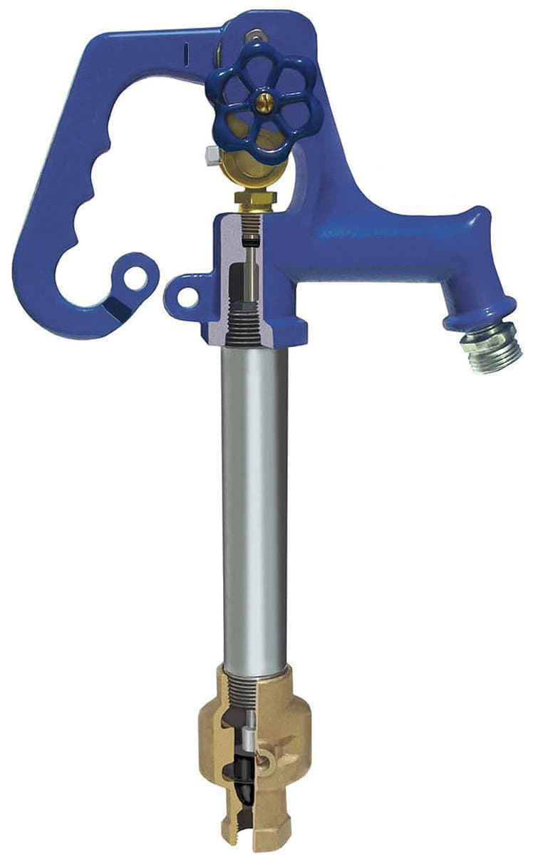 Simmons Manufacturing 803SB Low Lead Yard Hydrant, 3'