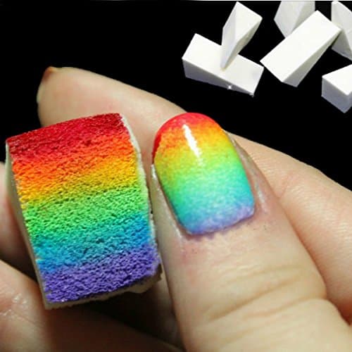 8pcs DIY Sponge Creative Nail Art Tools by Artiz