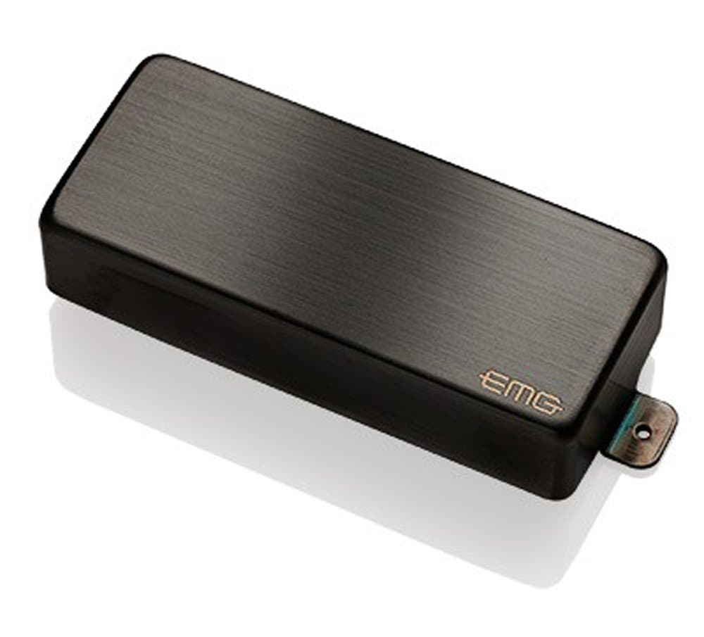 EMG Metal Works 60-8H Active 8 String Humbucker - brushed black chrome