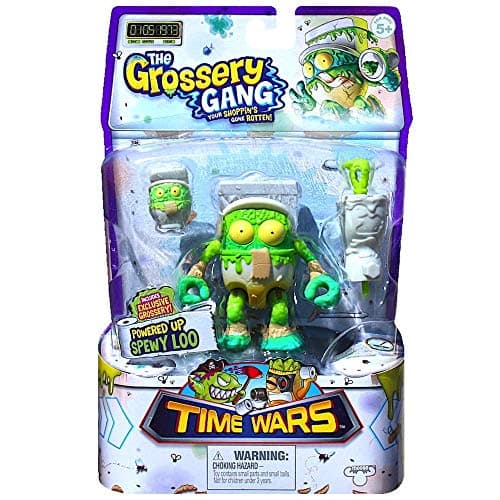 Grossery Gang Powered Up Spewy Loo Time Wars 4"