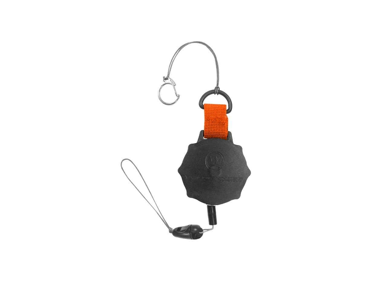 Retractable Tether for Kayak Fishing Tools