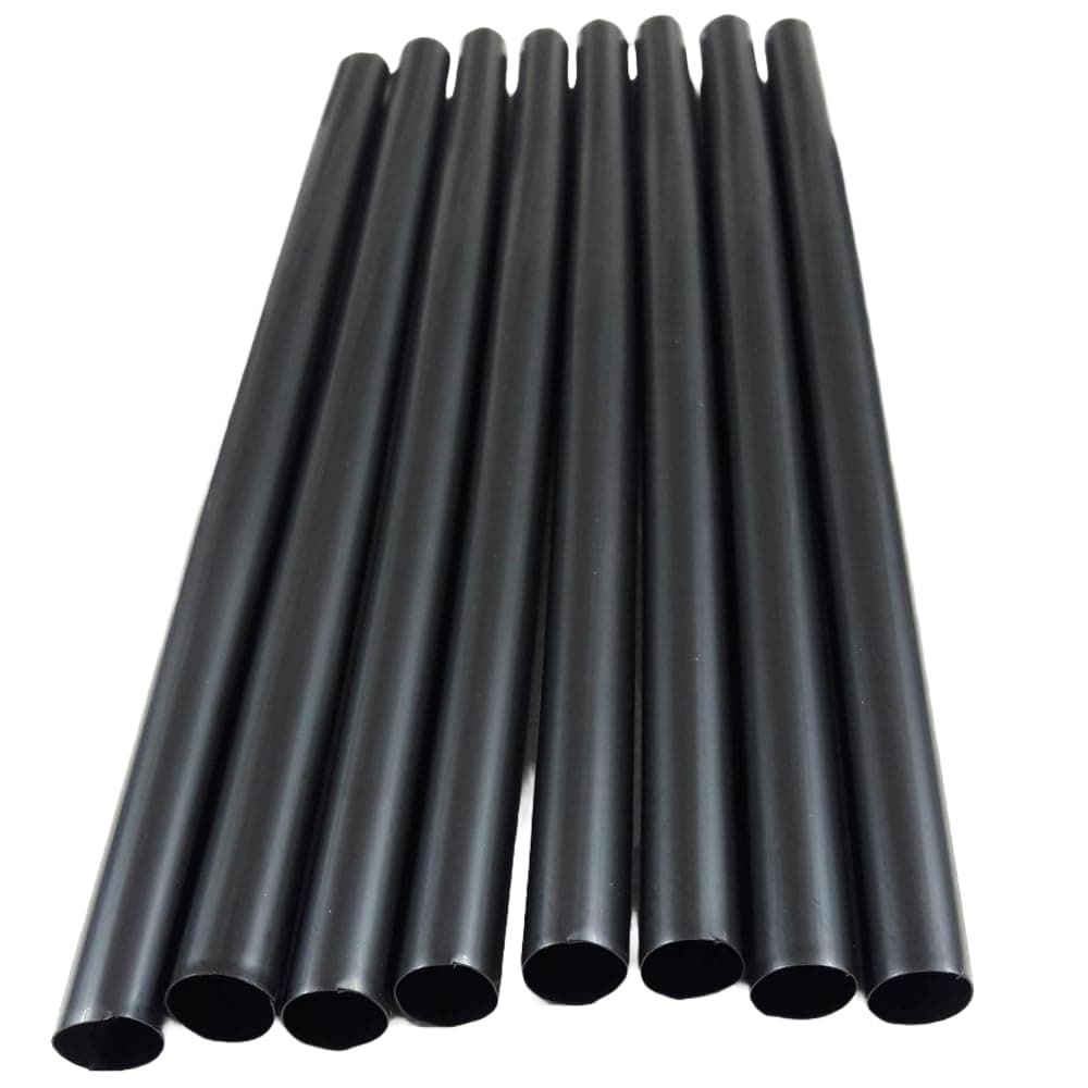 Twisty The Boba Station® 12mm Bubble Tea Straws I Plastic Reusable Straws for Coffee, Cold Coffee, Bubble Tea, Boba Tea, Iced Tea and More | (100 Pieces)