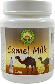- Camel Milk Powder 200 Gram | 100% Pure And Natural | (Freeze Dried, Gluten Free, No Additives, No Preservatives) | Ethically Sourced Fresh Grounded Everyday Milk Powder