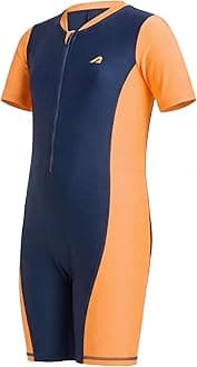 Boldfit Swimming Cosume for Kids Dress One Piece Costume for Boys Full Length Swim Suit for Boys, Diving Kids Quick Dry Body Suit