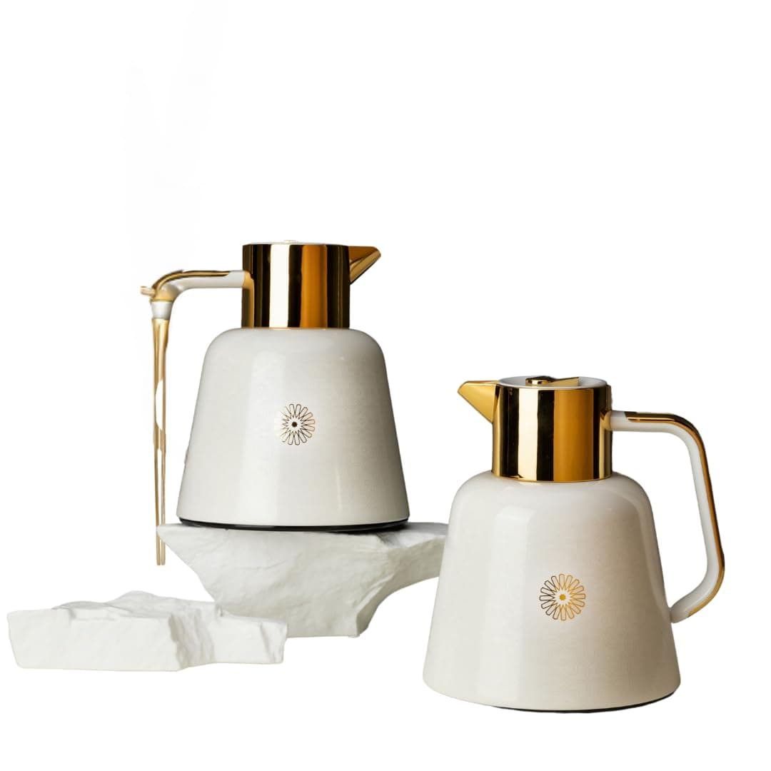 Vacuum Flask For Tea And Coffee from Misk - White
