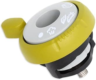 Anakel Home Spare Pressure Regulator Valve SS-981368 Compatible with Tefal Secure 5 Neo Express Pressure Cooker, with Bowl and Chimney included, Lime Green and Gray