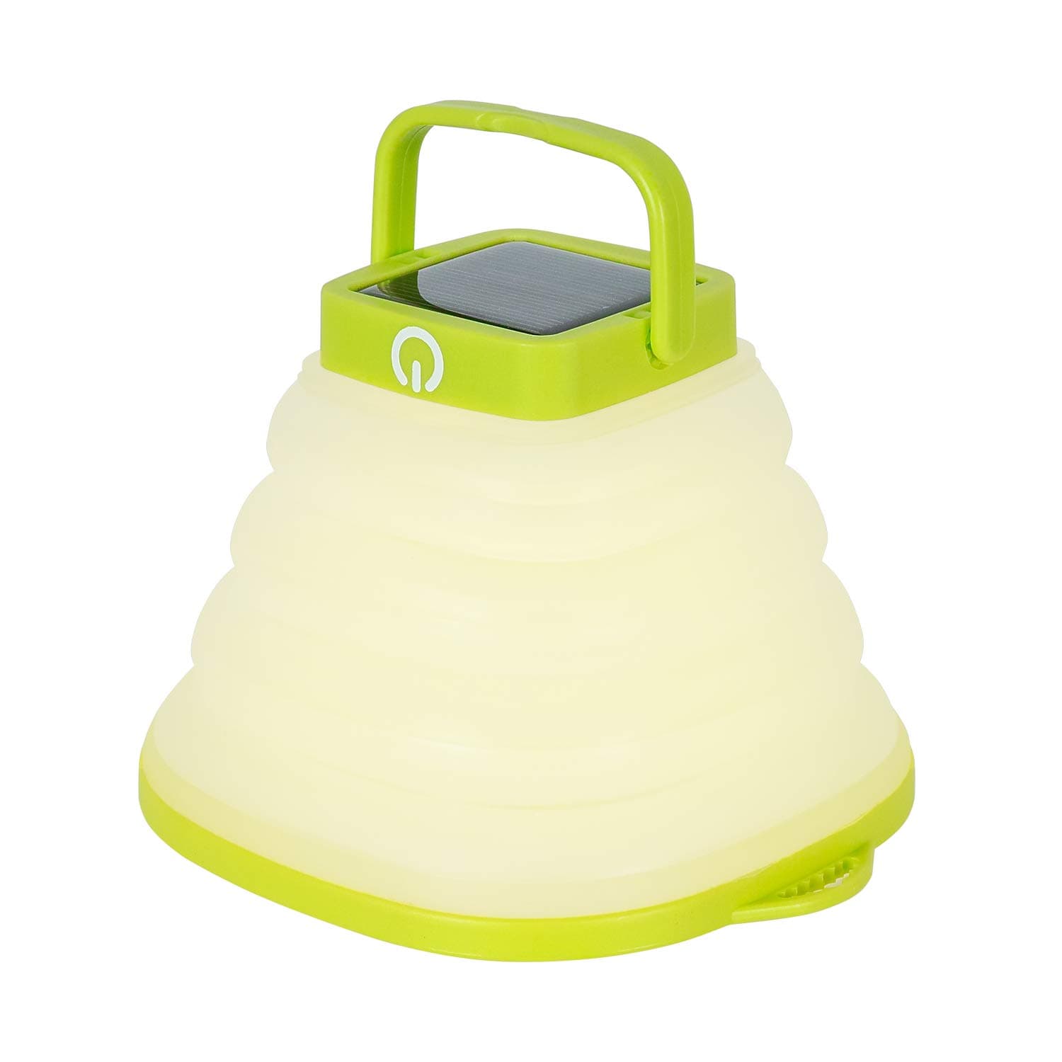 Collapsible LED Lantern Camping Light Warm White Waterproof Solar USB Rechargeable 3 Dimming Modes Flashlight for Home Camp Hiking Fishing Emergencies