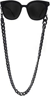 Acrylic Eyeglass Chain Sunglasses Holder Eyewear Retainer Strap glasses hanging for Women