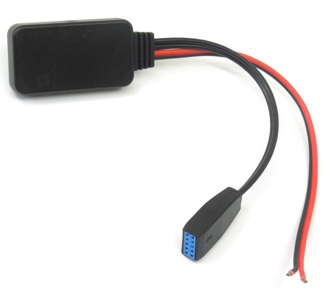 Artist Unknown Car Bluetooth Adapter Audio Aux 10-pin Interface Cable for BMW E46 3-Series 2002-2006 Busines CD