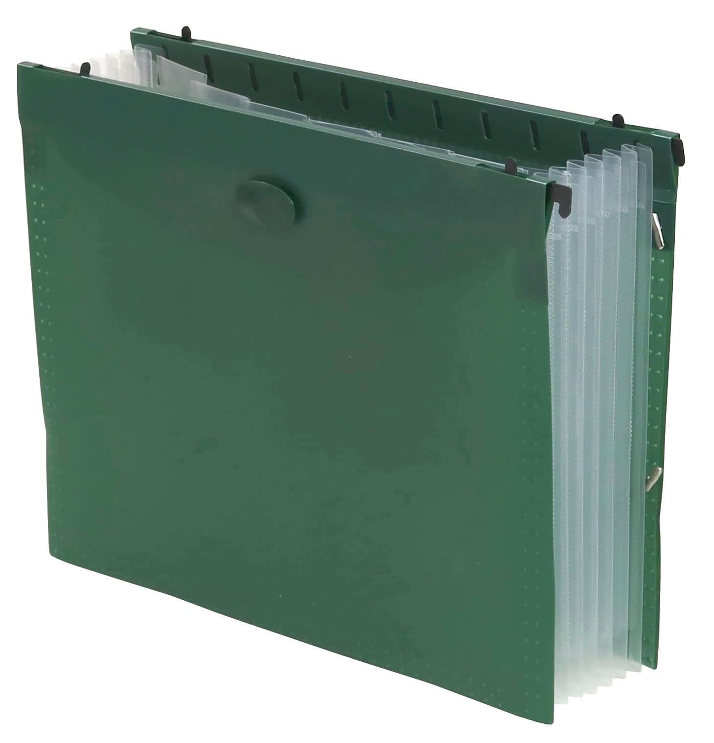 Iconikal Expanding Hanging File Folder with 7 Divider Pockets