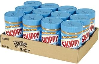 Skippy Peanut Butter - Creamy - 16.3-Ounce Jars - Pack of 6