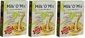 Milkomix Kesar Elaichi Flavored Milk Powder – Pack of 3