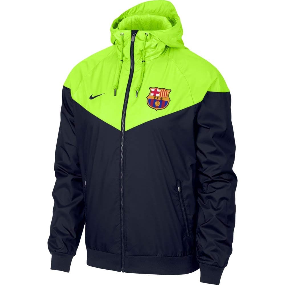 NIKEBarcelona Windrunner Jacket 2018/2019 - Yellow/Navy