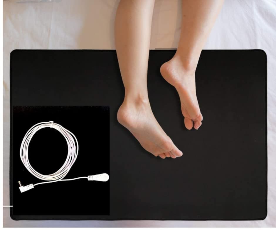 - Meru Technologies Earthing Grounding Meditation Kit for Imprfoves | Fall Prevention Pad for Elderly with Cord | Pressure Sensitive Exit Detection | Nursing Home & Hospital Safety Monitoring