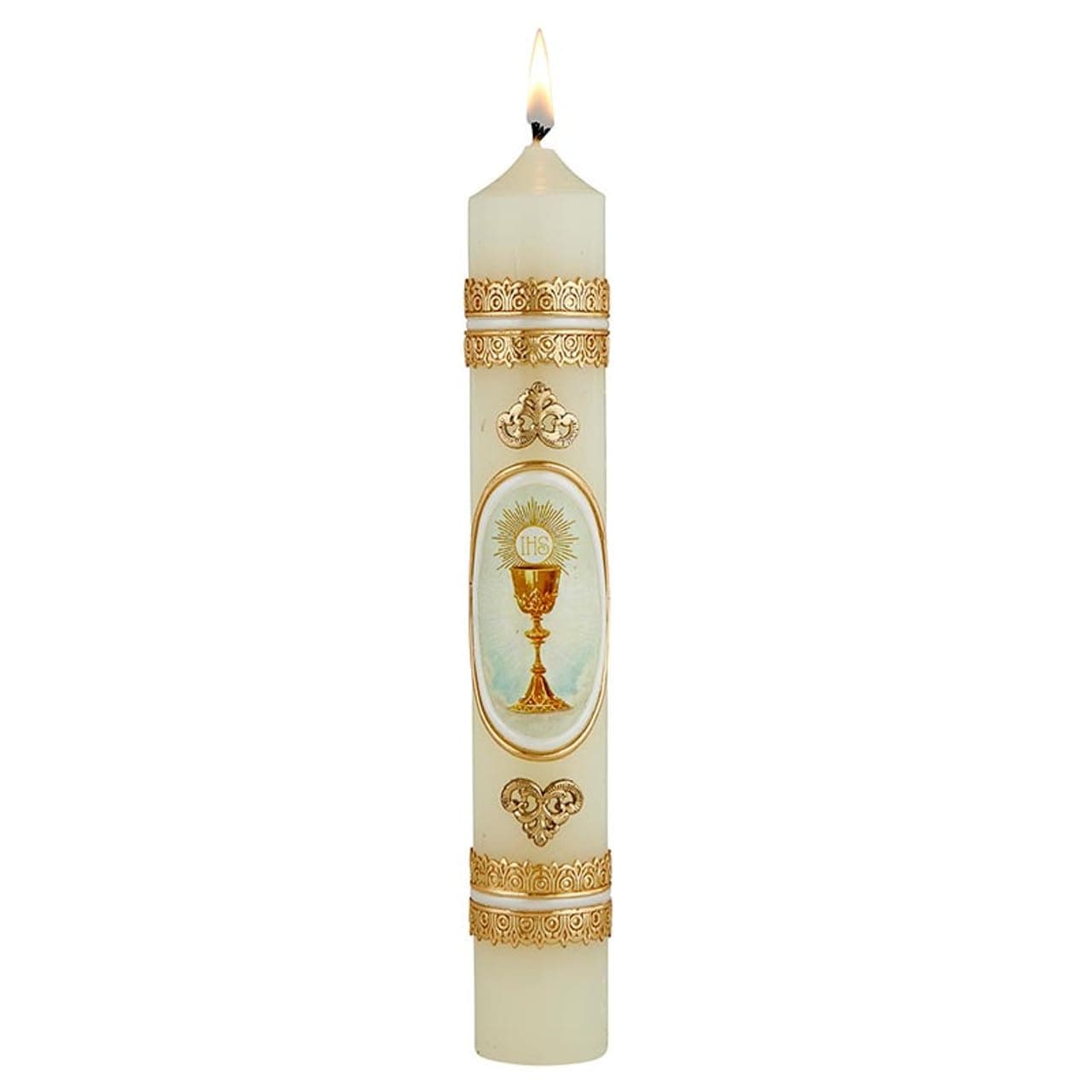12" Long First Holy Communion Candle in a Box