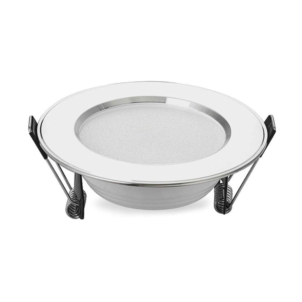 HETX7 LED Downlight 12W Recessed In LED Ceiling Downlight Light Cold Warm White Lamp Round LED Spotlights Cut Out 120-130mm Down Light Indoor Downlights for Bedroom Bedside Lamp