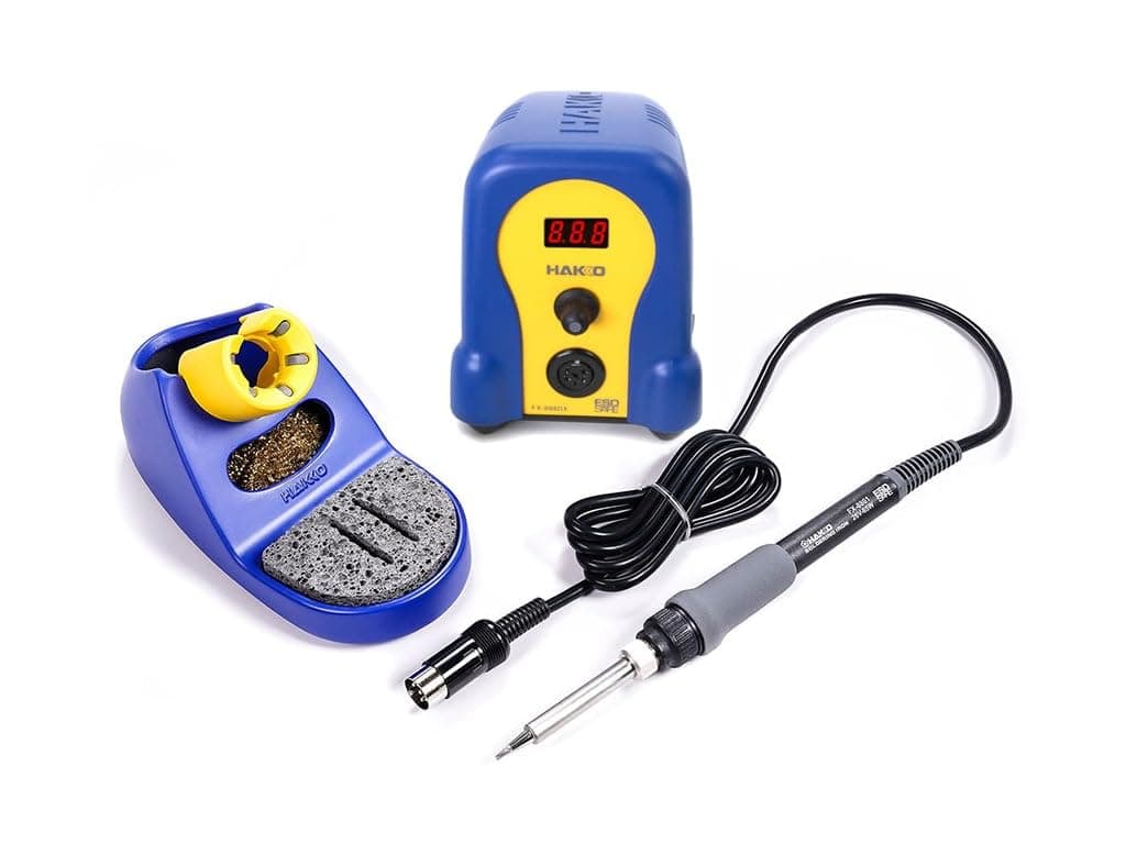 FX888DX-010BY - Digital Soldering Station with Rotary Encoder (Blue/Yellow Housing)