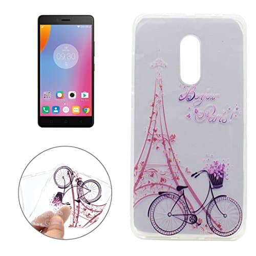 For cellphone Cases, For Lenovo K6 Note / K6 Power Marble Pattern Soft TPU Protective Back Cover Case ( SKU : Mec0205g )