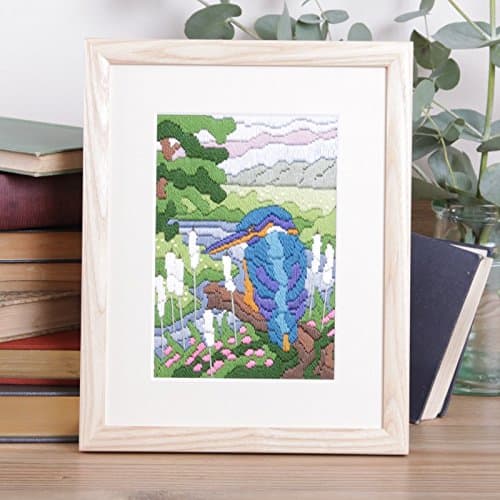 Twilleys - Kingfisher on a River - Long Stitch Kit