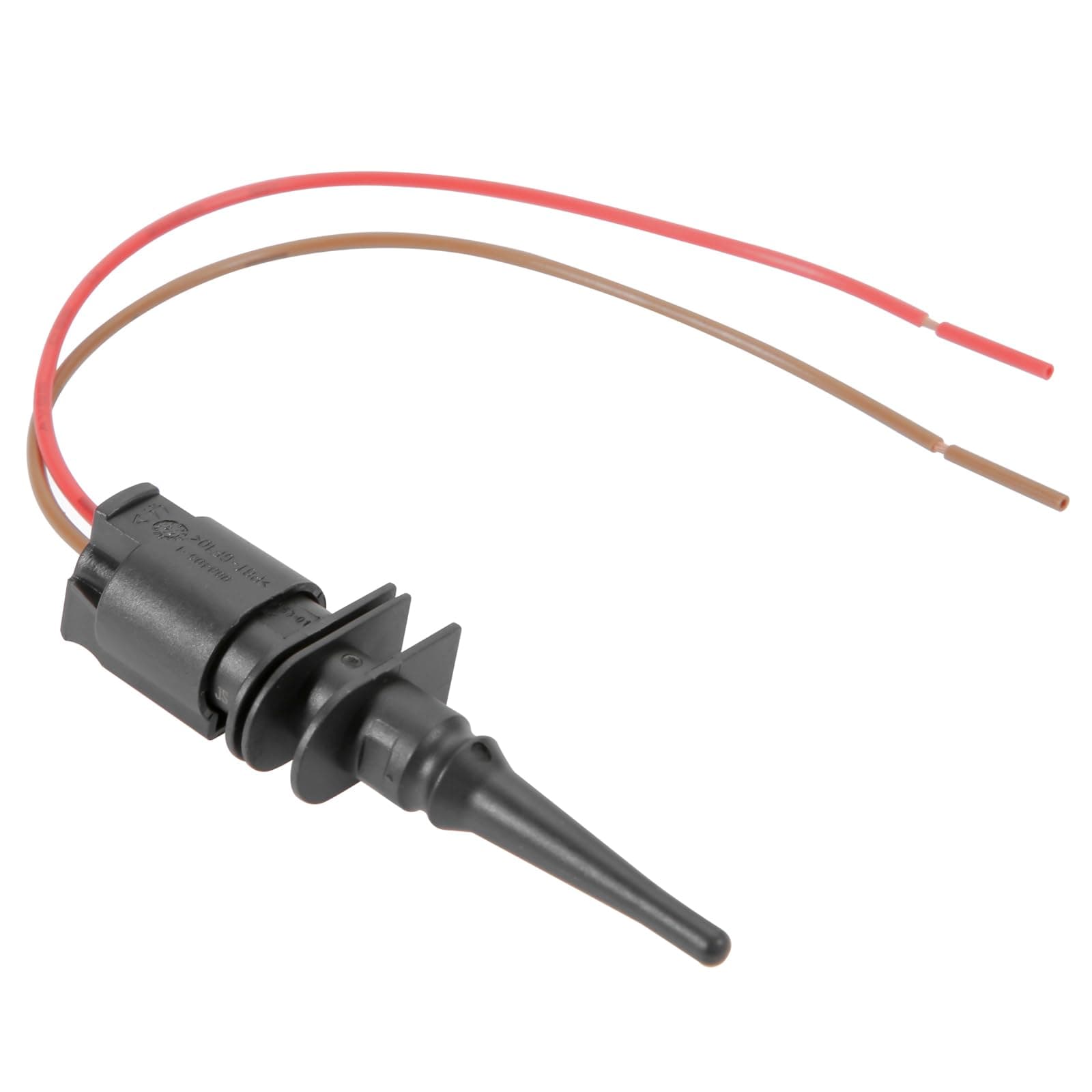 Ambient Outside Air Temperature Sensor with Connector Pigtail Plug 65816936953/65816905050 + 61132359999 Compatible with BMW E46 E39 E38 X3 X5 Z4 1 3 4 5 6 7 Series