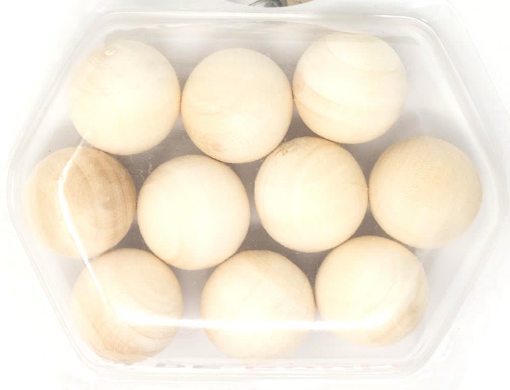 10 wooden Pétanque/Boules jacks