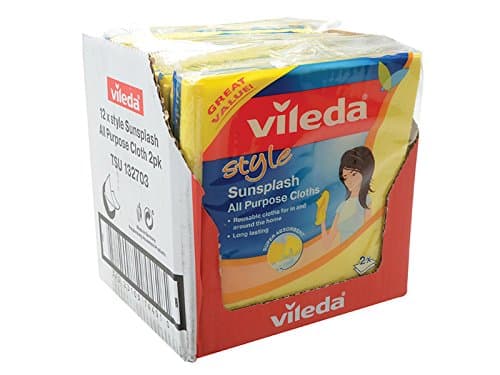 Vileda - All Purpose Cloth x 2 (12) by Vileda