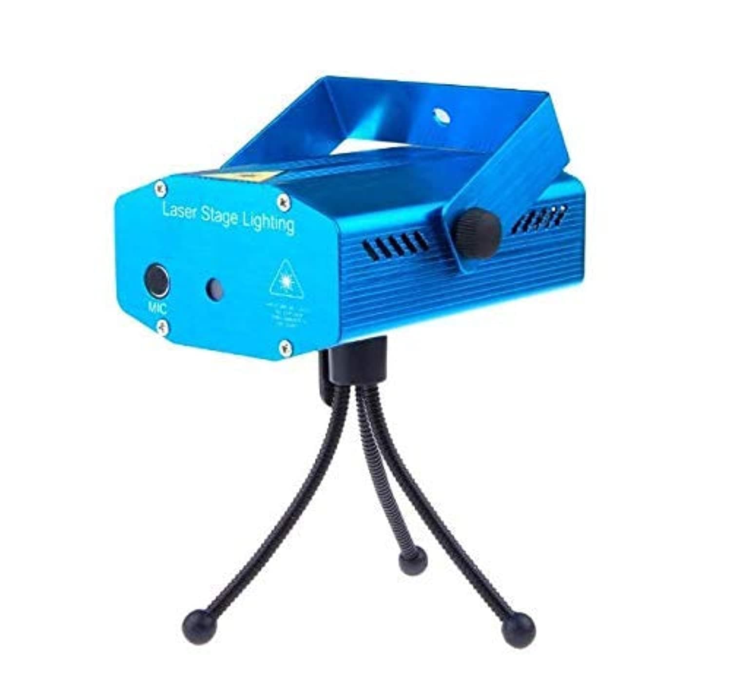 SKEIDO Mini LED Laser Projector Christmas Decorations Laser Disco Light Laser Light Dj Voice-activated DJ Disco Xmas Party Club Light