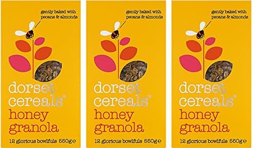 (3 PACK) - Dorset Cereal - Honey Granola | 550g | 3 PACK BUNDLE
