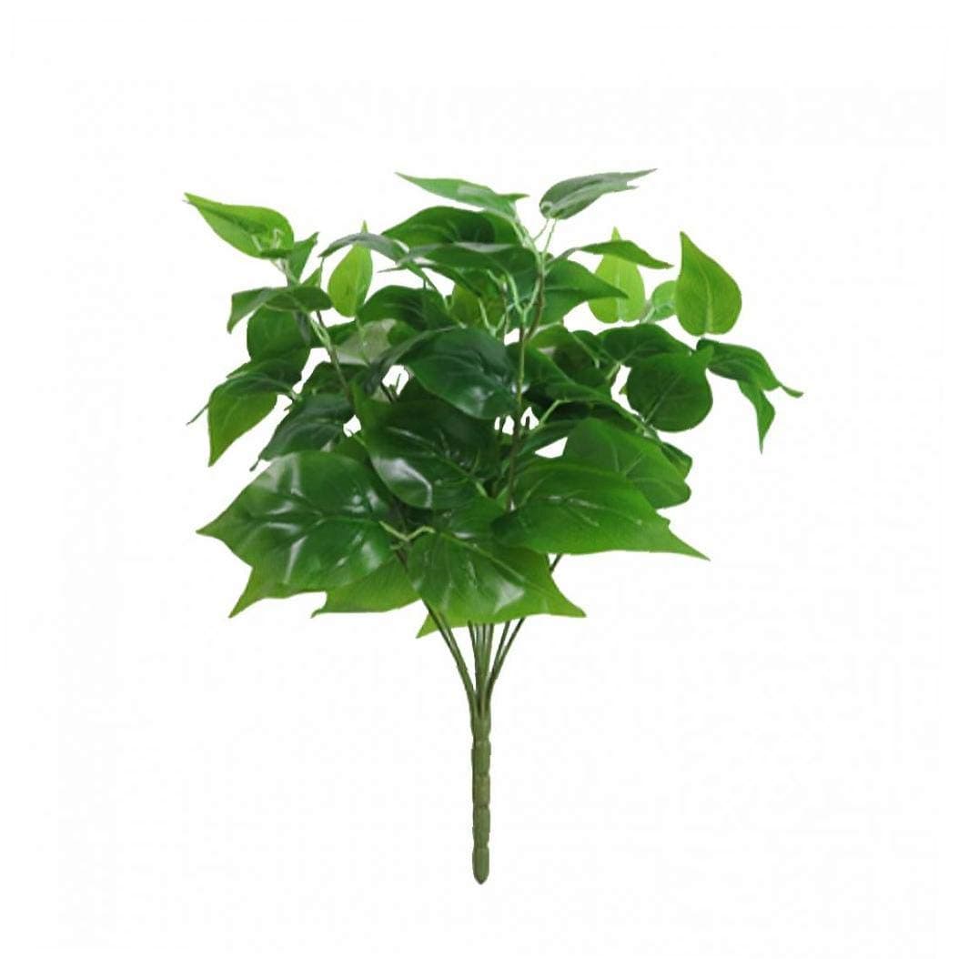 ZIYUMI Artificial Greenery Epipremnum Aureum Multi Usage Simulation Green Plant Imitation Fern Plant for Garden Wedding Decoration