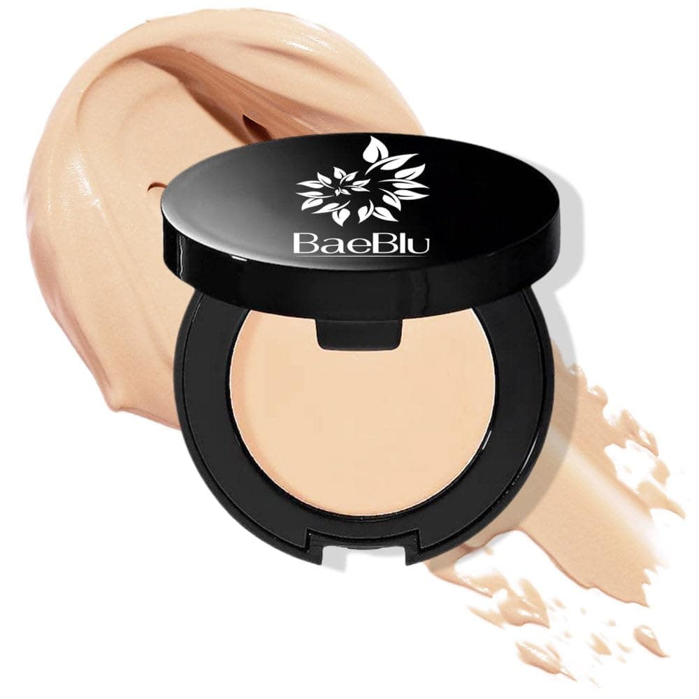 BaeBlu Organic Concealer, FULL Coverage Cover Up, 100% Natural, Made in USA, Sunshine