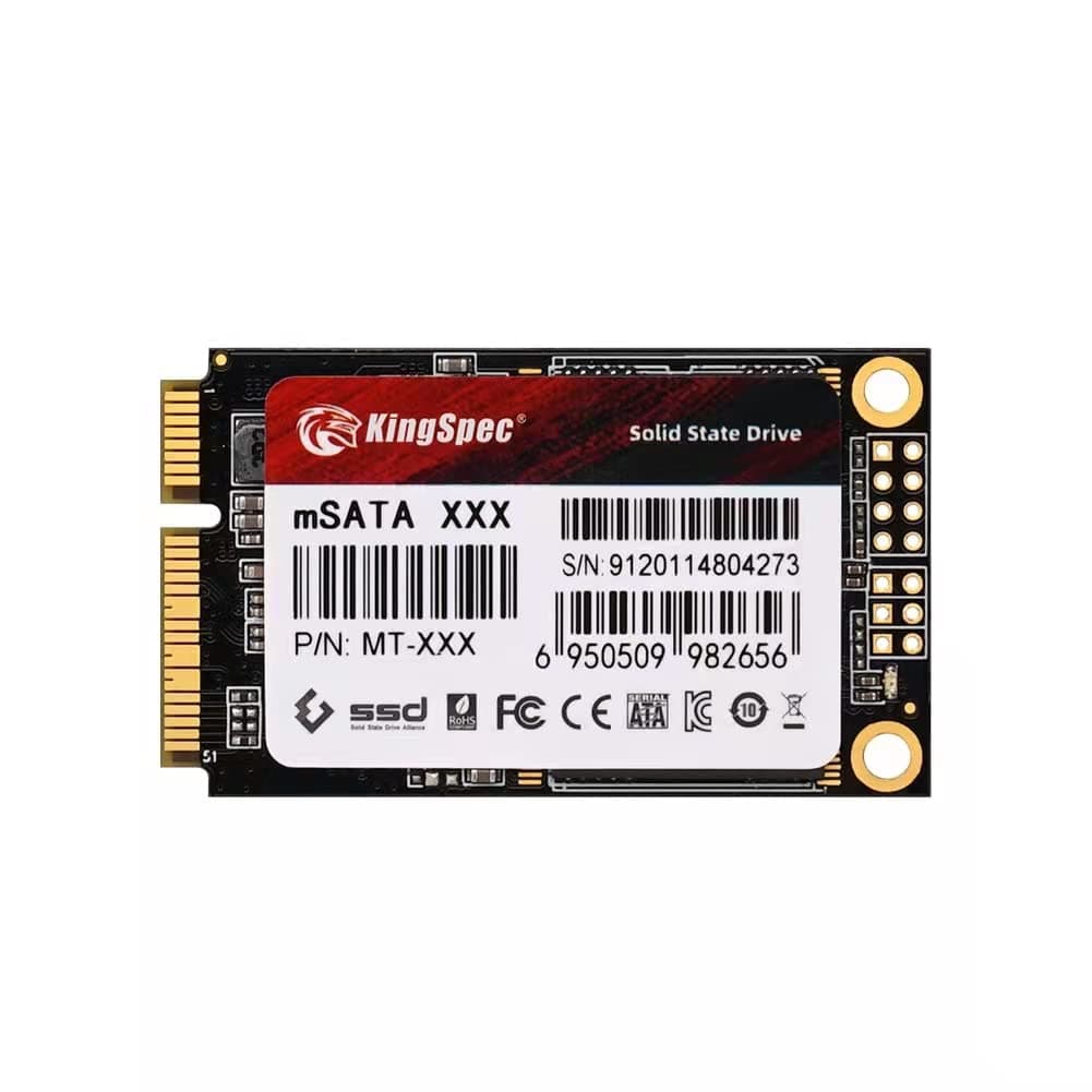 KingSpec 1TB mSATA SSD, Super Speed Internal Solid State Drives SATA3 6Gb/s + 3D NAND Flash Technology (30x50mm,1TB)