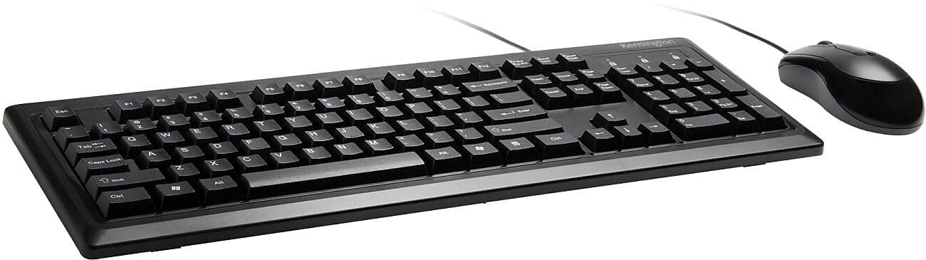 Kensington Mouse-in-a-Box and Keyboard Wired USB Desktop Set (K72436AM)