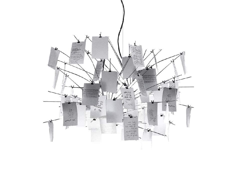 Ingo Maurer Zettel'z 5 Pendant Light