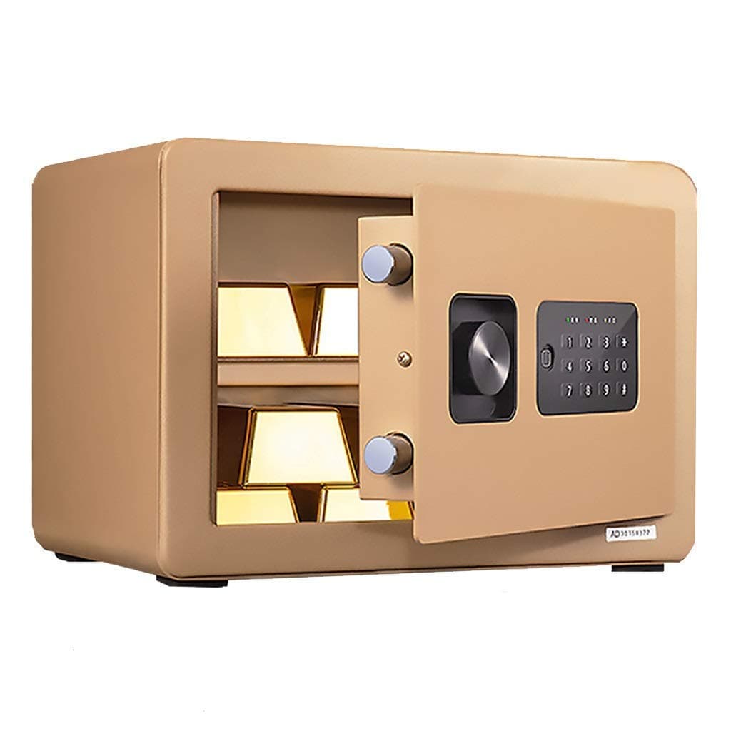 Security Safe Box, Safe Cabinet Safe Box, Office Anti-pry Mini Cash Box, All Steel Password Safe Box, 4 Styles Wall Safes(Style2)