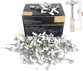 200Pcs Round Nails for Mini Steel Nails Guns 7.3 mm Nail Gun Nail Hand-Steel Nail Concrete Wall Fastening Cable Duct Fixing Device Nail Gun Accessories