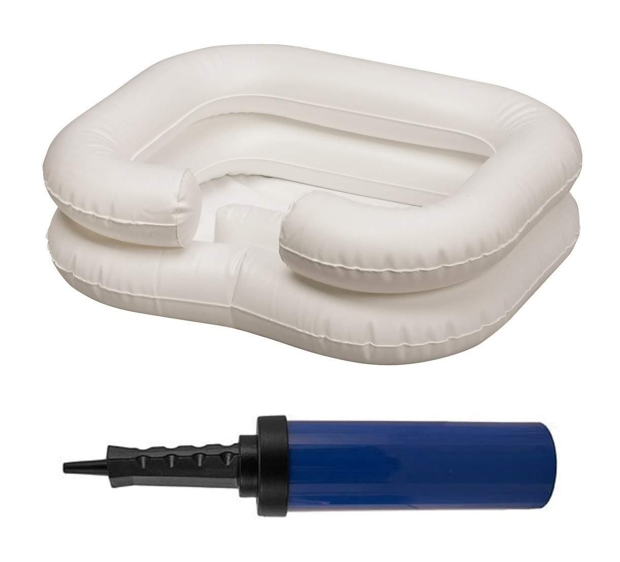 Comfort Axis Inflatable Shampoo Basin with Hand Pump